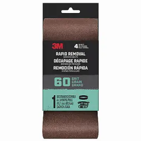 Belt4x241pk60 3m Company Power Sanding Belt 60-grit 4 X 24- Inch -belt4x241pk60