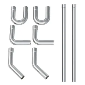 N-cp25-8sc A-karck Stainless Steel Mandrel Bends 8 Pcs 2.5 Inches 304 Diy Custom
