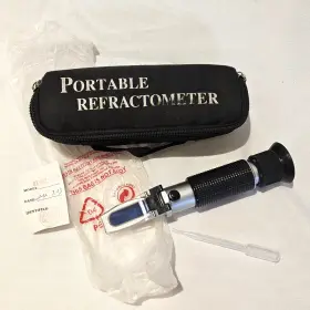 Rsg-100atc Ade Advanced Optics 710500197642 Refractometer Soft Case Brix And Beer Sugar Wine Wort Sg 0-32%