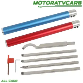 Mot3108026 All-carb 7 Piece Carbide Lathe Tool Set 20 Inch Full Size Woodturning Tools Us