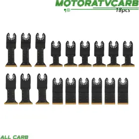 Mot4460374 All-carb 18 Titanium Oscillating Tool Blade 4 Types Saw Blades