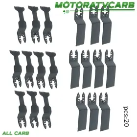 Mot4460480 All-carb 20 4 Type Professional Oscillating Tool Blade For Metal Cutting Blades