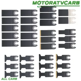 Mot4461752 All-carb 37 Pcs Universal Oscillating Tool Blade Wood And Plastic Saw Blades