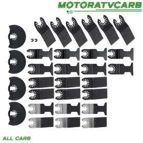 Mot4464720 All-carb 32 Oscillating Saw Blades Universal Bi-metal Multi Cutting Kit