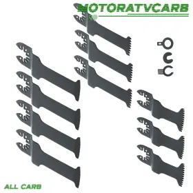 Mot4464932 All-carb 3 Types 10 Steel Oscillating Tool Blade For Metal Cutter Carbon