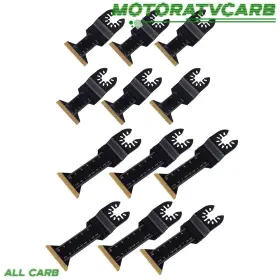 Mot4465674 All-carb 12pack 2 Type Plated Oscillating Tool Saw Blade Metal Cutting Blades