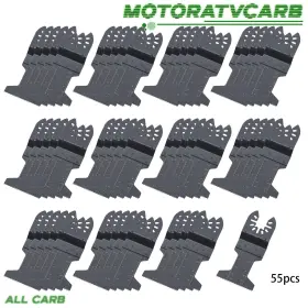 Mot4467900 All-carb 55 Universal Quick Release Oscillating Saw Blades Soft Metal Cutting