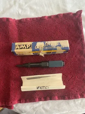380518-6 Amp Captive Insertion Tool Nos With Box And Papers