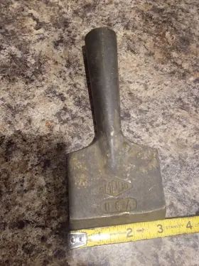 Ampco Safety Tools 702535883393 Tool Scraper Stiff 3 Inch Nickel Aluminum Bronze