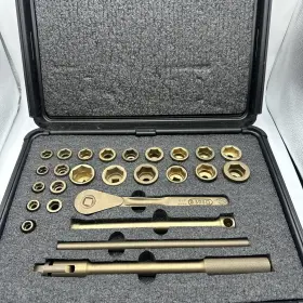 W-260 Ampco 1/2in Drive Safety Ratchet Set 10-32 Non-sparking