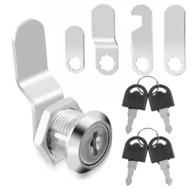 D5tzjmfq Andibro 587003 1 16mm Mailbox Lock Cabinet With 4 Keys And Different Silver