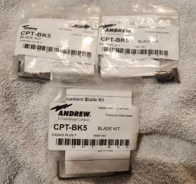 Cpt-78u Andrew Cpt-bk5 Replacement Blade Kit For Cable Prep Tool Qty 3 Packages
