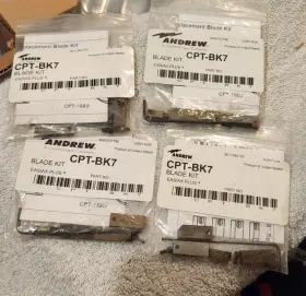 Cpt-158u Andrew Cpt-bk7 Replacement Blade Kit For Cable Prep Tool Qty 4 Packages