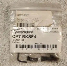 Cpt-bksf4 Andrew Replacement Blade Kit For Cpt-f4b And Cpt-f4d Cable Prep Tools