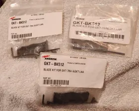 Gkt-bk51 Andrew Replacement Blade Kit For Gkt-l4a / Gkt-78a Strip Tool Qty 3 Pks