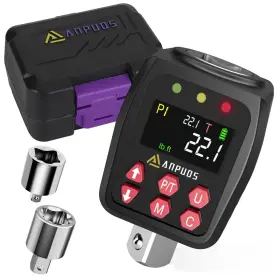 Ap05 Anpuds 1/2 Inch Digital Torque Adapter 1.1-22.1 Ft-lb/1.5-30 Nm Wrench