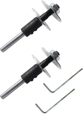 Aohoca 313098180159 Shaft Arbor Extension Motor Threaded Adapter For Buffing Grinding Wh