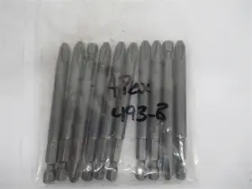 493-b Apex #3 Phillips 1/4 Inch Hex Power Drive Bit 3.5 Oal Pk 10