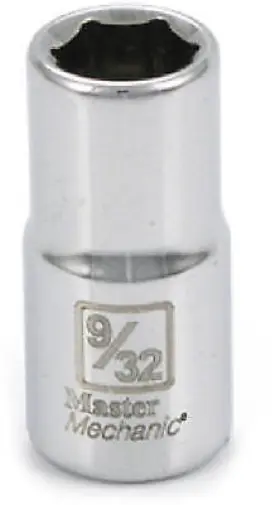 108472 Apex Tool Group-asia 10 Pack 1/4-inch Drive 9/32-inch 6-point Socket