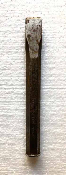 70-313 Armstrong Vintage Usa Standard Cold Chisel 3/4 In Straight Tip Guc