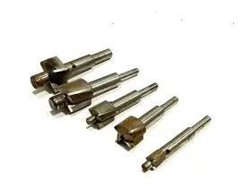 At488c-7-7-16 Ati Straight Shank Spotfacer 5pc Lot Aircraft Tools