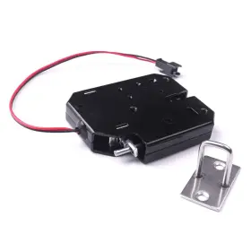 16060062001 Atoplee Electronic Lock 1pcs Dc 12v 2a Carbon Steel 73x58x13mm Black