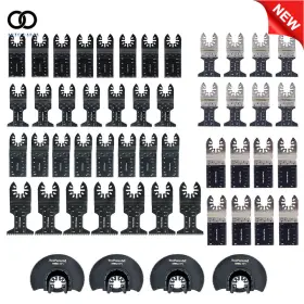 Apo234008 Autoooparts 50pcs Oscillating Tool Blades Multitool Universal Metal Wood Plastic Cutting Saw