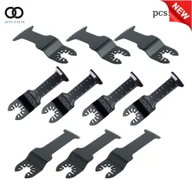 Autoooparts Apo336600 10pcs Universal Blades Kits Bi-metal Japanese Tooth Extra Long Multitool