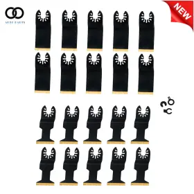 Apo336656 Autoooparts For Metal Wood Oscillating Saw Blades Kit 20pcs Multitool Cutting