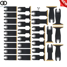 Apo336712 Autoooparts For Metal Cutting Blades 30 Pieces 4 Types Steel Oscillating Tool Blade Carbon
