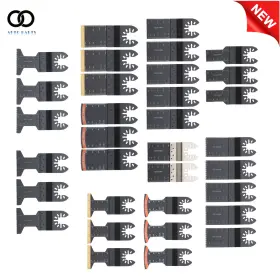 Apo336736 Autoooparts 37pack Oscillating Tool Blade Wood And Plastic Saw Blades For Cutting
