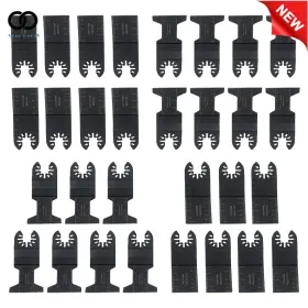 Apo336936 Autoooparts 15pcs 1-3/8 Inch And 1-3/4 Bi-metal Quick Release Multi Tool Saw Blades Set