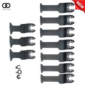 Apo336984 Autoooparts 10 Pack Metal Cutting Saw Blades Bi-metal Oscillating Tool Curved-edge Design