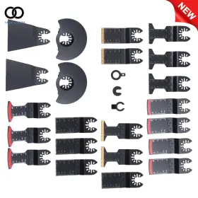 Apo337224 Autoooparts For Metal And Plastic 25pcs Oscillating Tool Bi-metal Professional Multitool Blade