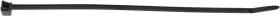 25297 Auveco Cable Tie With Clamping Rails - 8 Inch Long Black Pack Size 25