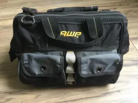 06-024-02 Awp Cargo Tool Bag Twenty Compartments Holders Slots 14 Inch X10 X8