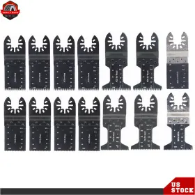 Ber438600 Berliii 14 Pcs Oscillating Multi Tool Saw Blade For Fein Multimaster Dremel Makita New
