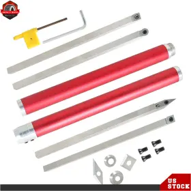 Ber439560 Berliii Lathe Tools Carbide Wood Turning For Finisher Rougher Detailer 6 Pcs