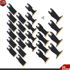 Ber631335 Berliii Steel Oscillating Tool Blade 30 Pcs 4 Types Carbon For Metal Cutting