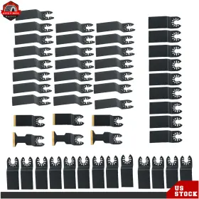Ber631425 Berliii 50 Titanium Oscillating Tool Blades Curved Edge Saw For Metal