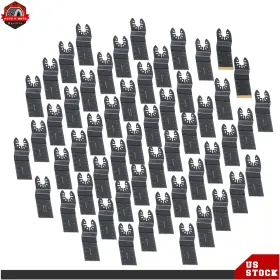 Ber631470 Berliii 55pack 1-3/8 Inch Oscillating Tool Blade Wood And Plastic Quick Release Saw Blades