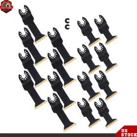 Ber631770 Berliii For Wood And Plastic 16 Professional Ocillating Tool Blades 2 Types Carbon Steel