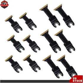 Ber631935 Berliii For Wood 12pack 2 Type Plated Oscillating Tool Saw Blade Metal Cutting Blades