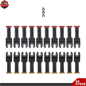 Ber631965 Berliii 10 Pcs 2-3/4 Inch Extra Long Japanese Teeth Oscillating Tool Blades