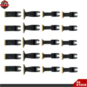 Ber631995 Berliii Oscillating Tool Blades Metal Cutting Universal Multitool Saw 20 Pack
