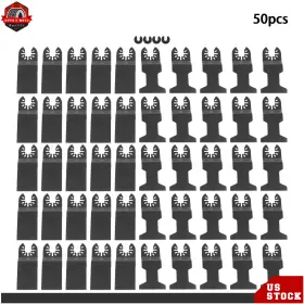 Ber632220 Berliii For Metal Wood Cutting 50pcs 2type Universal Oscillating Tool Multitool Blades