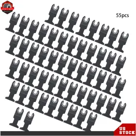 Ber632250 Berliii 55pack Professional Universal Oscillating Tool Multitool Blades 44mm Saw