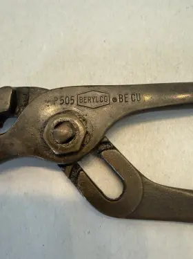 P505 Berylco Becu Beryllium Copper Non Sparking Pliers 6 Inch Usa