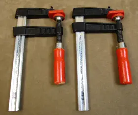 No.tg20 Bessey Tg20-ac 2 Germany Ac 8 Inch X 4 Heavy Duty Bar Clamps - 880 Pounds At 6