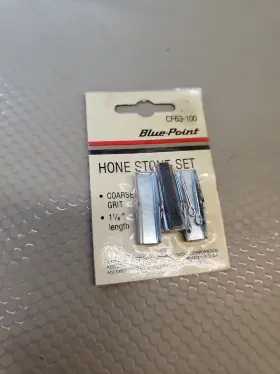 Cf63-14 Blue Point Hone Stone Set Cf63 Cf68 By Snap On Nos